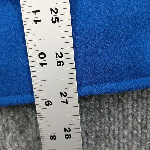 Cripple Creek Mens Vest Blue XL Wool Blend PBR Bull Rider Toughest Sport On Dirt - Picture 14 of 15